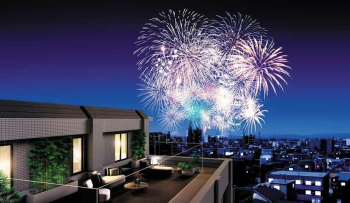 プレシス朝霞　外観・ルーフバルコニー完成予想図