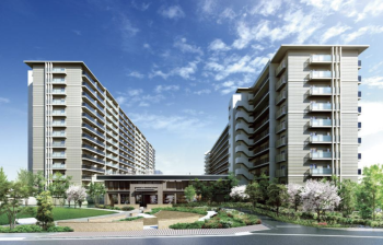 ローレルスクエア長岡京ザ・マークス　外観完成予想CG