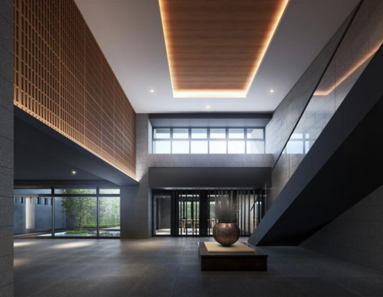 ファイル:アソシア 小笹翠景 エントランスホール完成予想図.png