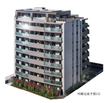 サンクレイドル南葛西　外観完成予想図2