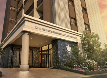 デュオプレステージ東加古川駅前　エントランスアプローチ完成予想CG