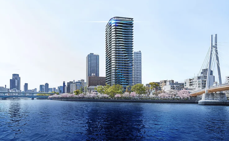 ファイル:パークタワー大阪天満橋 外観完成予想図1.png