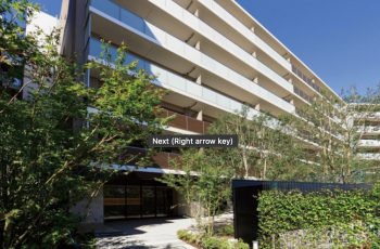 パークホームズ西船橋ザ　レジデンス　エントランスアプローチ