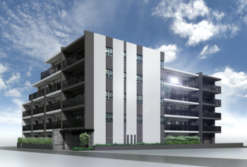 プレシス朝霞　外観完成予想図2