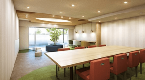 ポレスター学研奈良登美ヶ丘　コミュニティルーム完成予想図