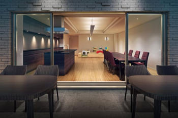 ワコーレ千里竹見台マスターズレジデンス　パーティールーム・キッズスペース・テラス完成予想図