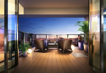 ヴェレーナグラン東戸塚　オープンエアリビングバルコニー完成予想図（JOBタイプ）2