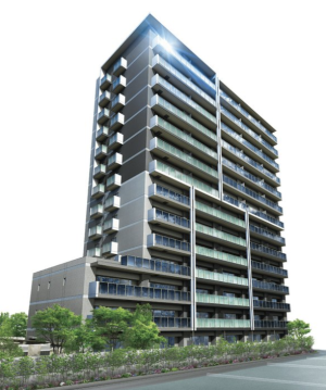 T-STAGE四郷駅前 THE RISE　外観完成予想図2