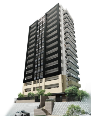 アメイズ健軍本町ヒルズ　外観完成予想CG