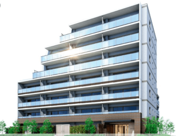 ガーラ・レジデンス川崎プルミエ　外観完成予想図