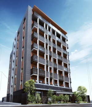 クレヴィア山吹神楽坂　外観完成予想CG