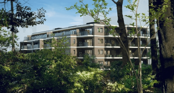 ザ・パークハウス 御苑内藤町　外観完成予想図