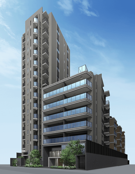 ファイル:セントラルレジデンス東中野 外観完成予想図.png