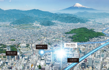 デュオヒルズ静岡伝馬町　周辺写真CG合成