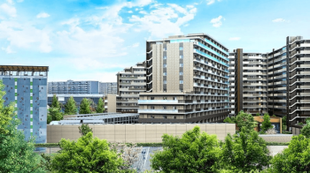 プレミスト昭島モリパークレジデンス　外観完成予想図2