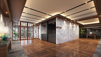 ヴェレーナシティ パレ・ド・マリナージュ　エントランスホール完成予想CG