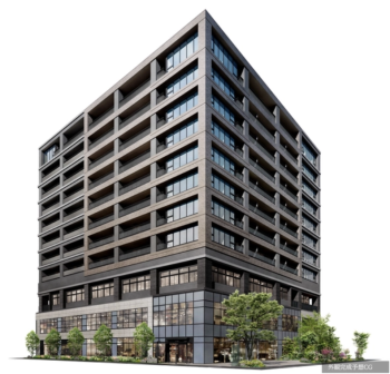 箕面マークス ザ レジデンス　外観完成予想図1