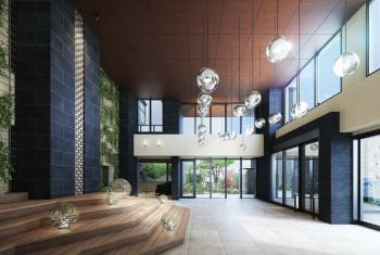 グランドキャッスル南小倉クラウド ピーク　エントランスホール完成予想図