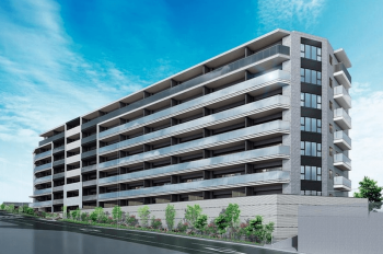 グランドパレス御影山手　外観完成予想図1