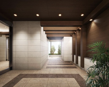 サンクレイドル一之江　エントランスホール完成予想図