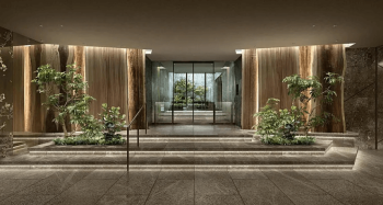 ブランズ自由が丘　エントエランスホール完成予想図1