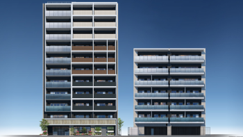 リビオ錦糸町　外観完成予想CG