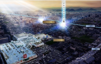 アルファスマート三条　周辺写真CG合成