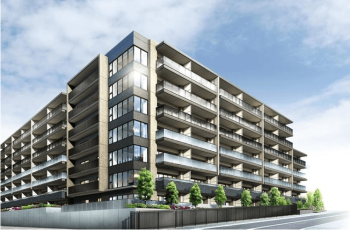 ウエリス瑞穂公園　外観完成予想図1