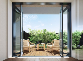 エステムプラザ川崎ウエストレジデンス　専用庭（南）完成予想図