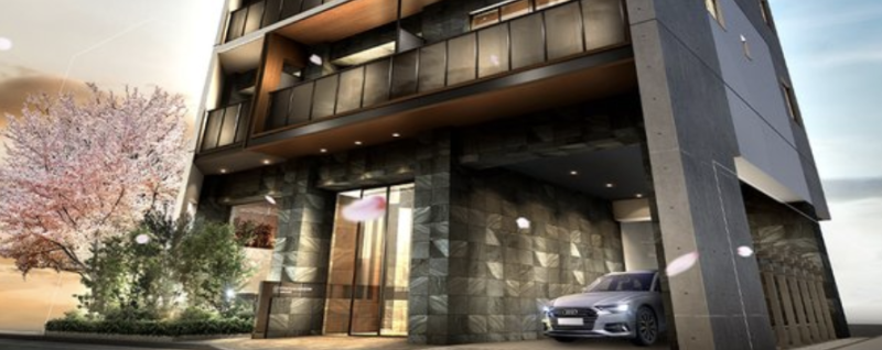 ファイル:エステムプラザ新小岩ルミナス エントランスアプローチ完成予想CG.png