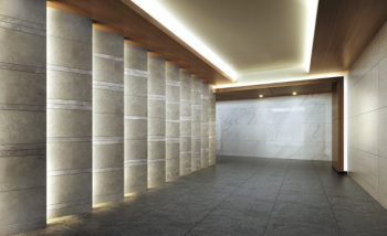 ガーラ・レジデンス船堀ブライト　エントエランスホール完成予想図