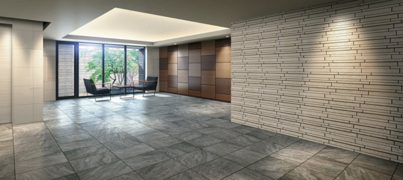 ファイル:リビオレゾン北浜天満橋 エントランスホール完成予想CG.png