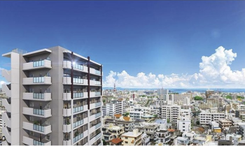 レーヴグランディ浦添宮城　外観完成予想図