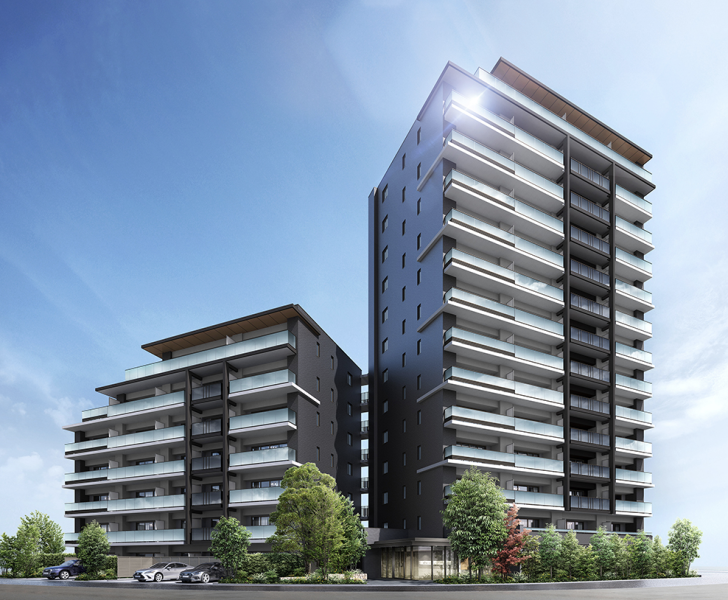 ファイル:ワザック柏の葉キャンパス 外観完成予想CG1.png