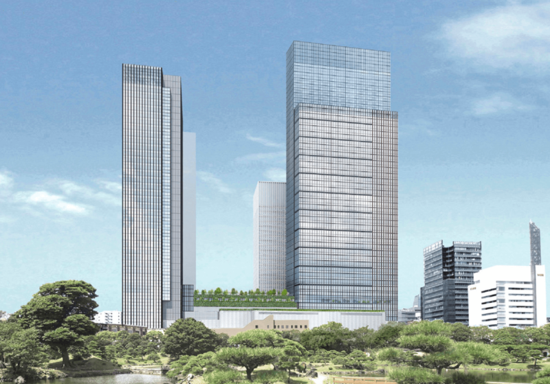 ファイル:WORLD TOWER RESIDENCE イメージパース（旧芝離宮恩寵庭園側から）.png