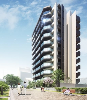 クレアホームズ浦和辻緑道　外観完成予想図2