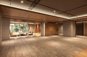 シエリア高槻松原町　エントランスホール完成予想図