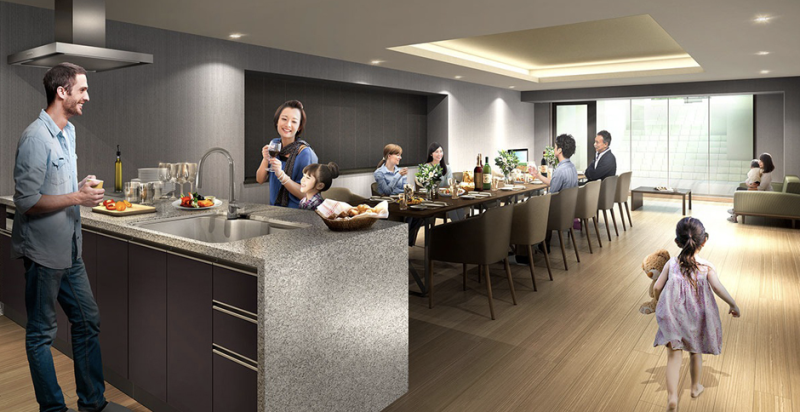 ファイル:シティハウス小金井公園 パーティルーム完成予想CG.png