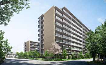 ジオ西宮今津　外観完成予想図