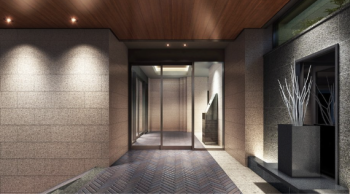 ワコーレ西岡本グランプレイス　エントエランスアプローチ完成予想図