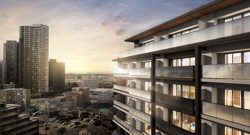 ファイル:ワザック柏の葉キャンパス 外観完成予想CG2.png