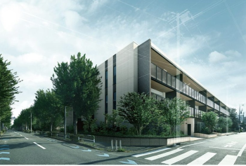 ヴィークハウス深沢　外観完成予想図