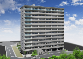 アルファステイツ彦根駅　外観完成予想図1