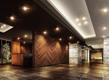 エステムコートグラン朝霞台　エントエランスホール完成予想図