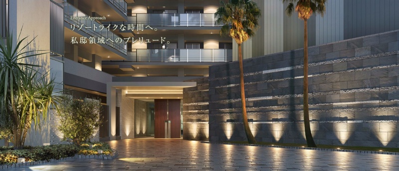 ファイル:ザ・ネバーランド明石 ハーバーゲートエントランスアプローチ.JPG