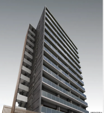 ブリリア名駅二丁目 外観完成予想図