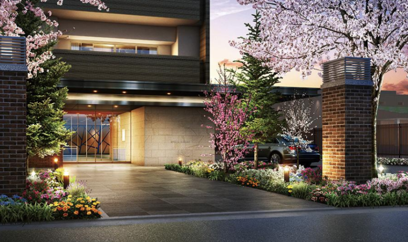 ファイル:ミリカ・ガーデン エントランスアプローチ完成予想CG.png