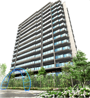 ユニハイム阿倍野 晴明丘　外観完成予想図