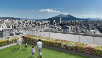 ラ・カーサグランデ タワー ザ 甲南(仮称)　スカイデッキ完成予想図