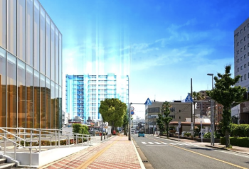 アーバンパレス新飯塚　外観完成予想図2